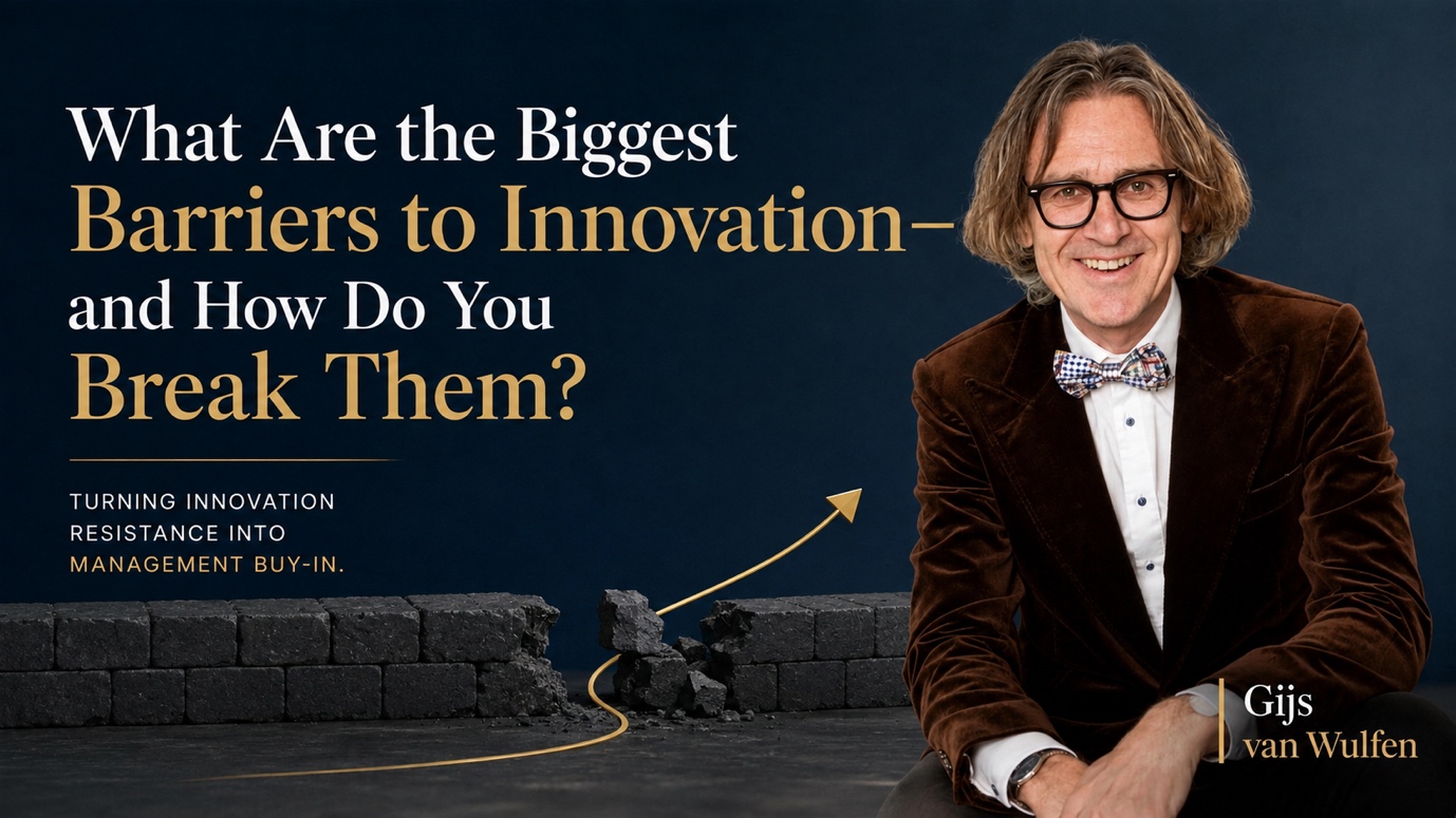 Cover of the article What Are the Biggest Barriers to Innovation by Gijs van Wulfen