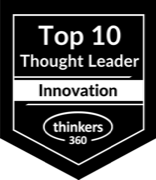 Thinkers360 Top 10 Thought Leader badge, Innovation